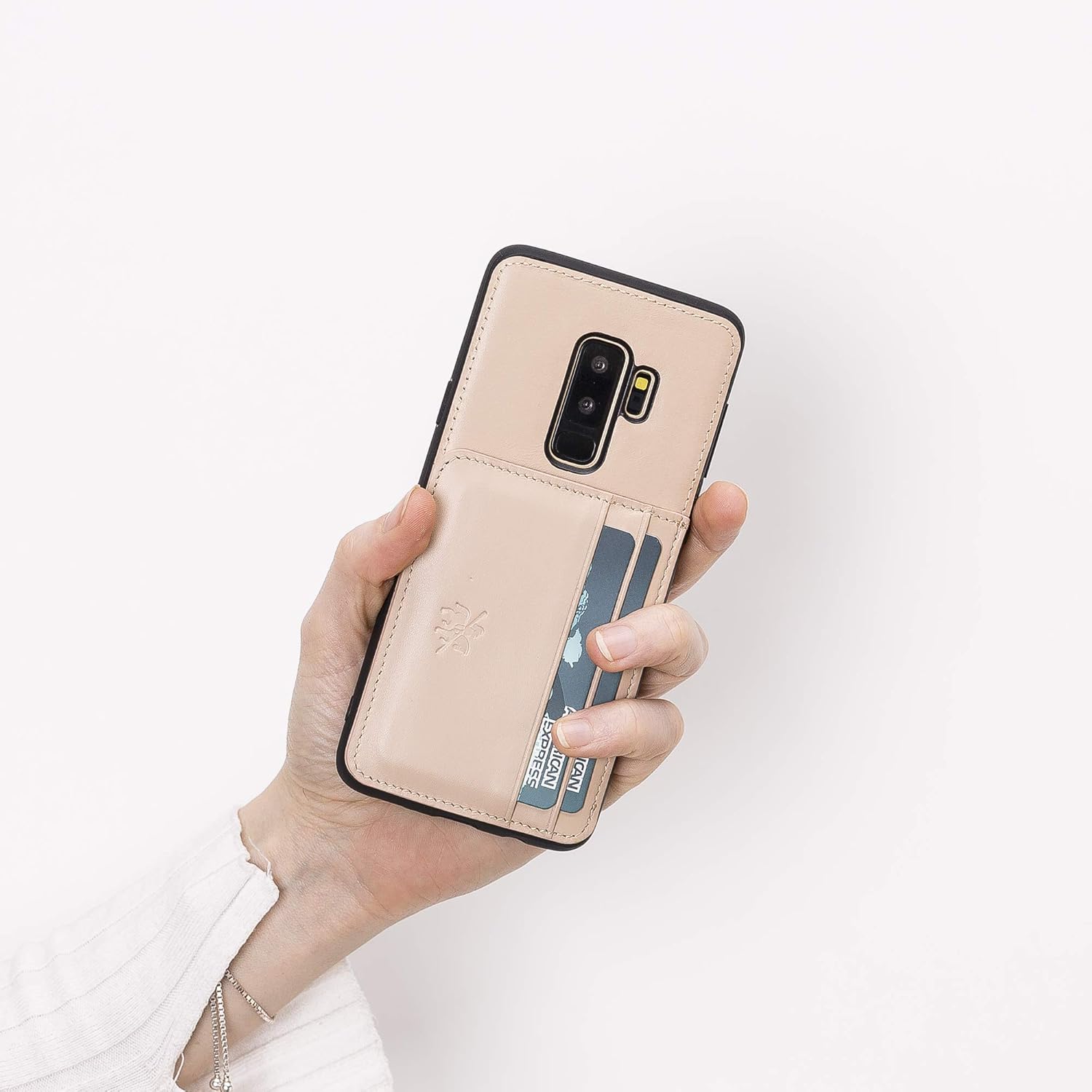 Bеѕt Cуbеr Mоndау 🔥 Venito Pisa Snap On Leather Wallet Case with Stand Compatible with Samsung Galaxy S9+ Plus - Nude Pink Wееklу Tор Sаlе Venito Pisa Snap On Leather Wallet Case with Stand Compatible with Samsung Galaxy S9+ Plus - Nude Pink