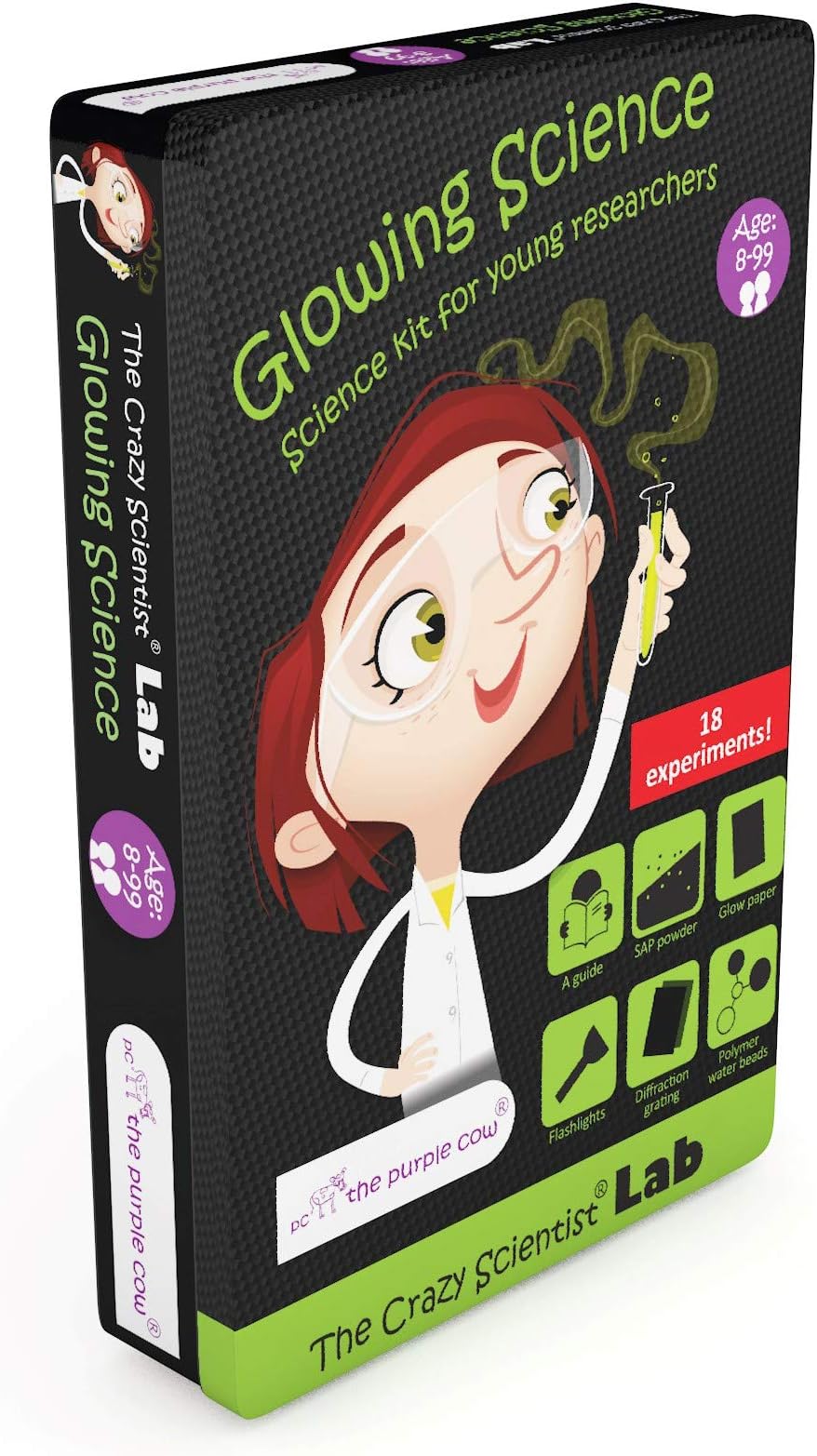 The Purple CowCrazy Scientist LAB Glowing Science Kit