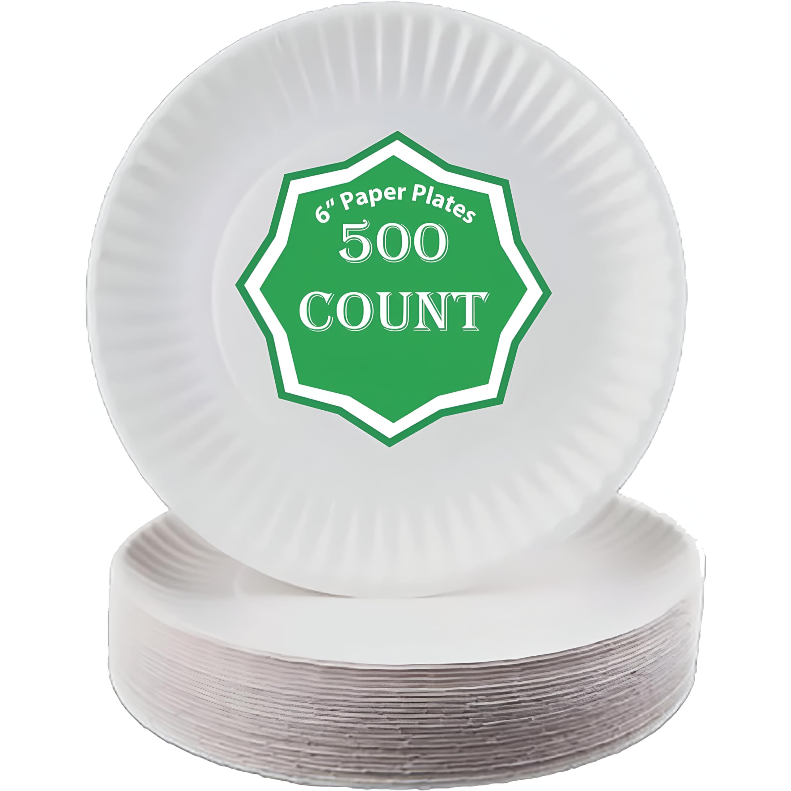 Spa Stix 6 Disposable Paper Plate
