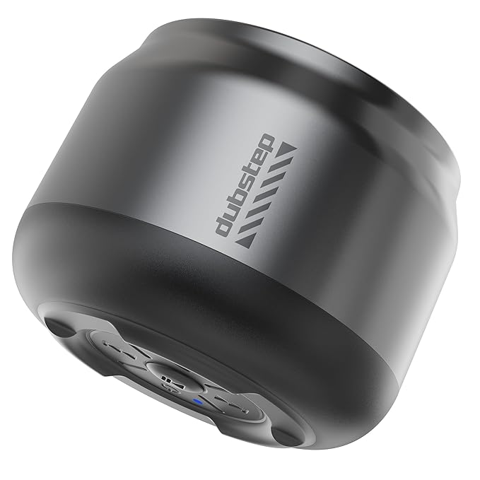 Dubstep Pop 600 Wireless Speaker, 15 Hrs Playtime, 52mm Driver, TWS Pairing, 6W Output Bluetooth Speakers (Grey)