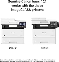 Vista 6 de Canon Cartucho de tóner negro 121 compatible con D1650, D1620