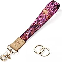 Vista 106 de Ecovision - Llavero con correa para llaves, llaveros de pulsera con 2 argollas para llaves para mujer