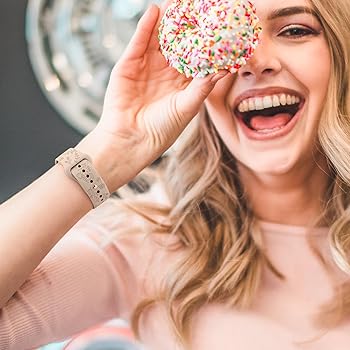 EverAct Blumen Armband Für Garmin - Slim Silikon Band Für Vivoactive/Forerunner