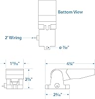 Vista 5 de Seachoice Interruptor marino automático del flotador de la bomba de sentina de la serie universal para 6-36V