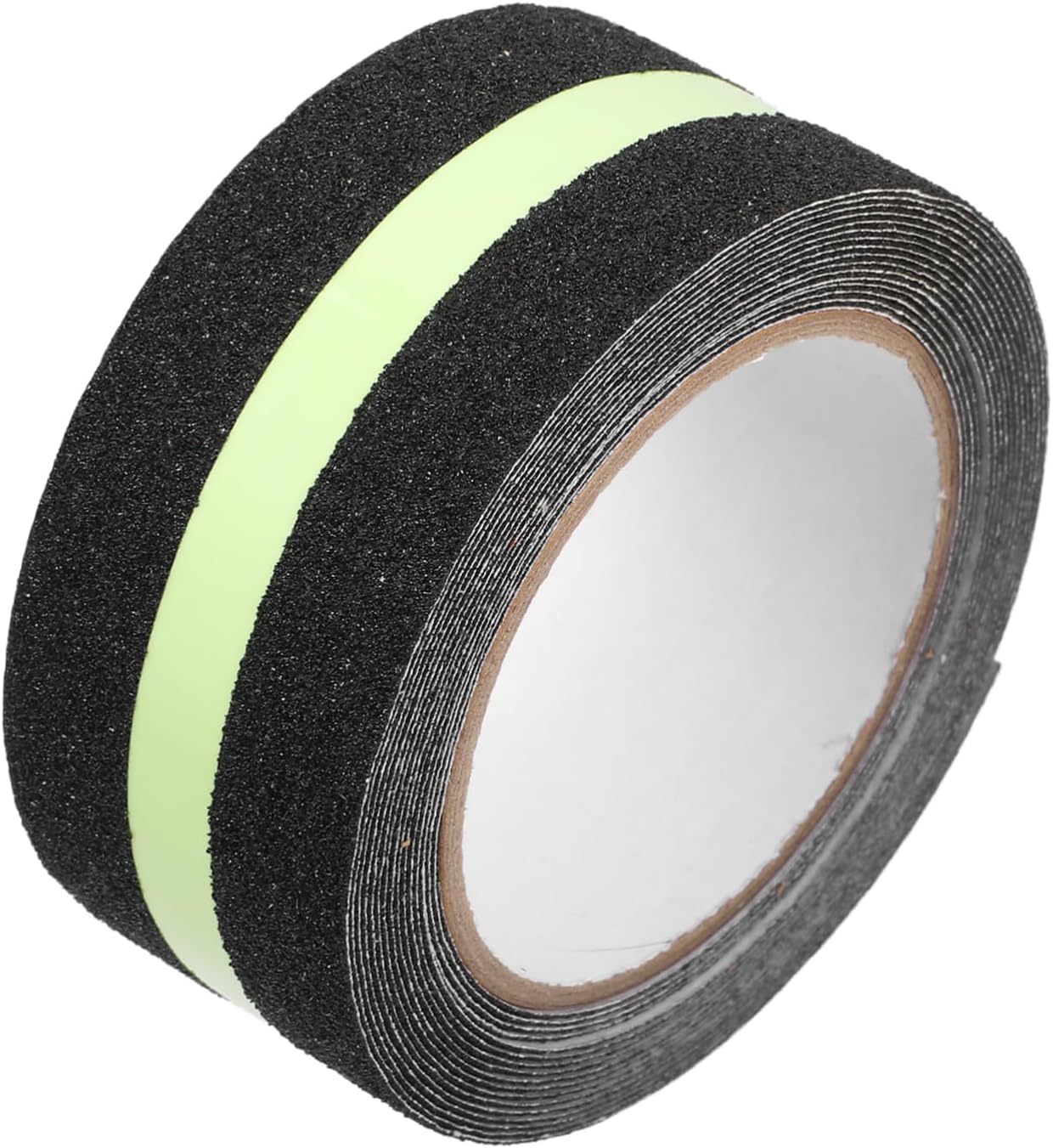 Mipcase 1roll Glow The Dark Non- Tape for Stairs -skid Strips for Step Traction Floor Tape for Bathroom and Home Use