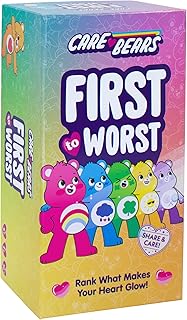 Care Bears Family Party Game - The Card Game About How Your Friends & Family Rank Things for Kids, Teens, Adults, Families & Fun Parties with Polarizing Priorities