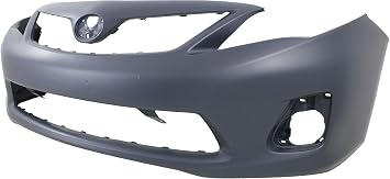 Garage-Pro Bumper Cover KIT For Toyota Corolla 2011-2013 Base, CE, Front Bumper Cover, Front Grille, North America Built Vehicle (US Built) Primed