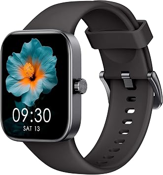 Smart Watch for Men Women, 1.85" HD Touchscreen Fitness Tracker, Bluetooth Notifications/Calls, IP68 Waterproof, 140+ Sport Modes, 24/7 Heart Rate & Sleep Monitor for iPhone Android iOS