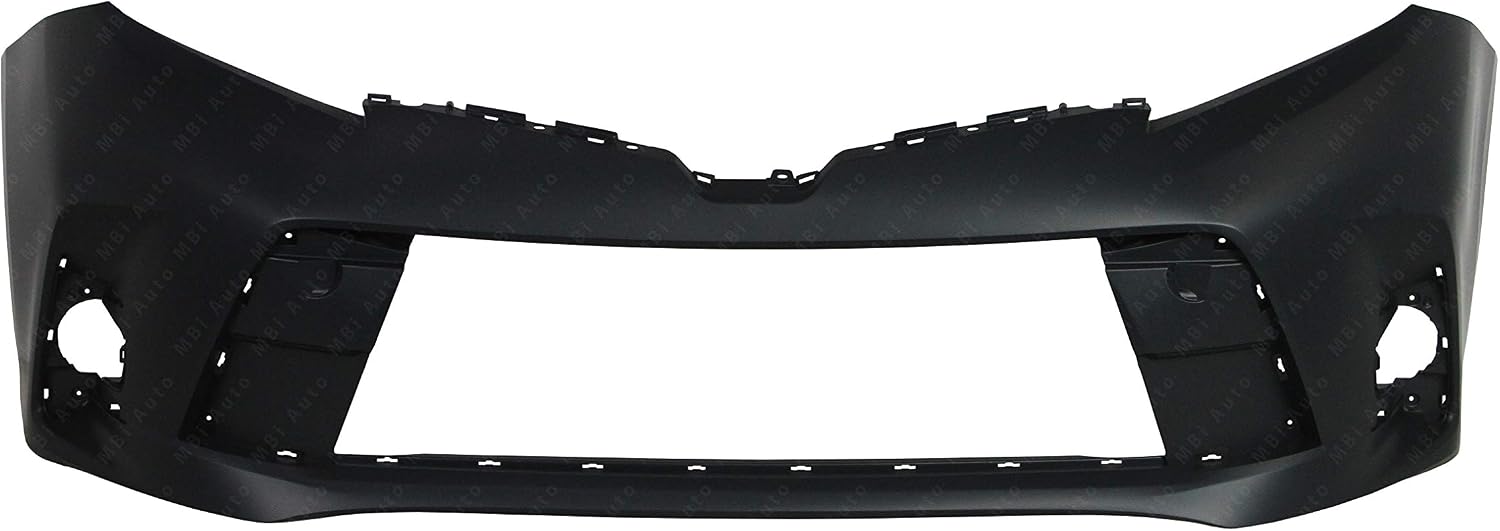 BUMPERS THAT DELIVER - Painted To Match, Front Bumper Cover Fascia for 2018 2019 2020 Toyota Sienna 18 19 20, TO1000442