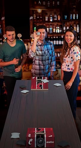 Vista 81 de SOAR Juego de Cornhole de mesa NCAA y altavoz Bluetooth