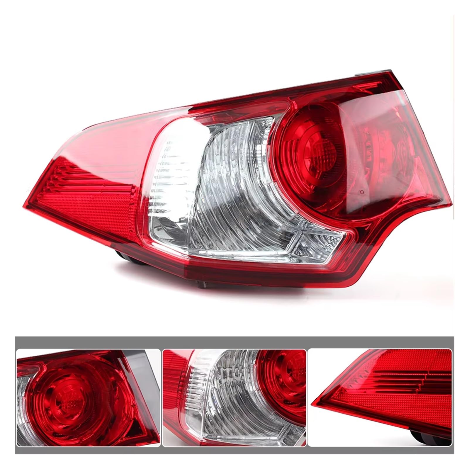 Faros traseros Para Spirior para Accord Euro 2009 2010 2011 2012 lámpara trasera izquierda/derecha luz de freno con Kit luces traseras(Medial-R)