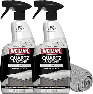Weiman Quartz Countertop Cleaner and Polish - Clean and Shine Your Count...