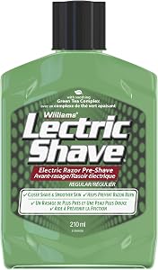 Williams Lectric Shave, Electric Razor Pre-Shave, Original, 210 mL