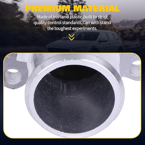 Miniatura 3 de OCPTY Carcasa de termostato apta para Chevy Aveo 2009-2011, para Chevy Cruze 2011-2016, para Chevy Sonic 2013-2018, el conjunto de carcasa del