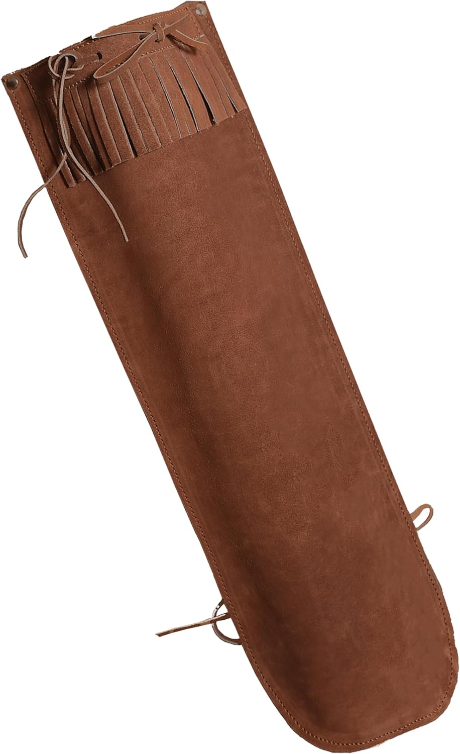 Leather Back Quiver for Archery | Adjustable Arrow Holder with Shoulder Strap for Outdoor Sports and Practice