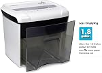 Aurora Desktop Style High-Security Anti-Jam 12-Sheet Micro-Cut Paper and CD/Credit Card/Junk Mail Shredder with 1.8 Gallon Pullout Basket/Security Level P-4