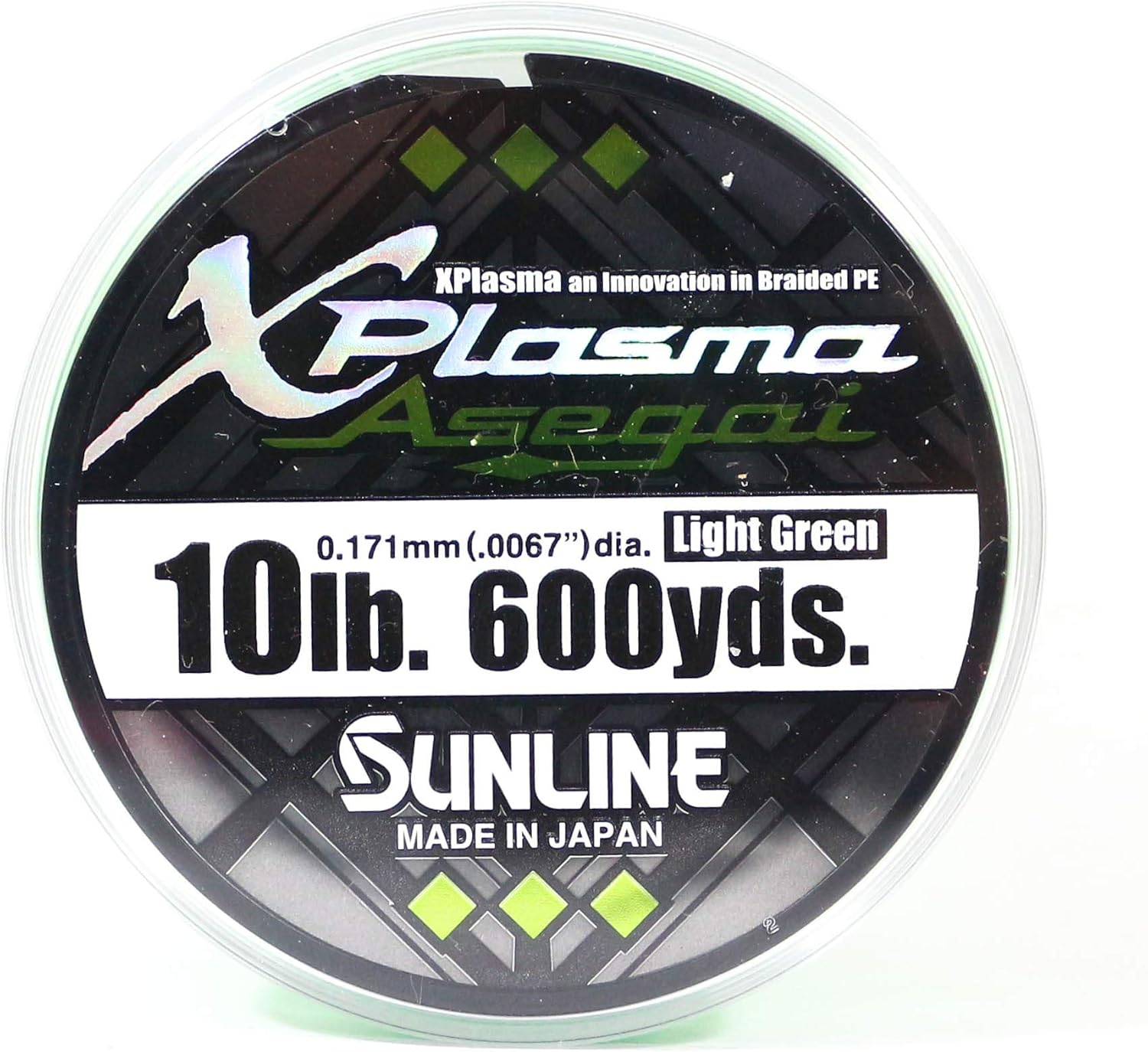 Sunline Xplasma Asegai 10LB 600 yd Light Green
