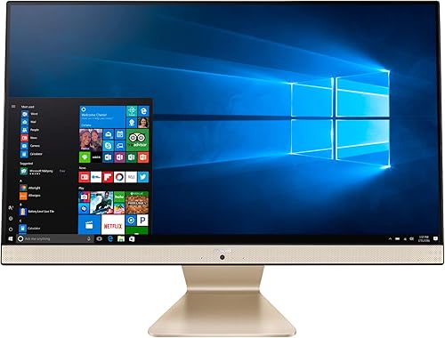 ASUS All-in-One Desktop PC, 23.8” FHD Anti-Glare Display, Intel Pentium Gold 7505 Processor, 8GB DDR4 RAM, 512GB PCIe SSD, Windows 10 Home,