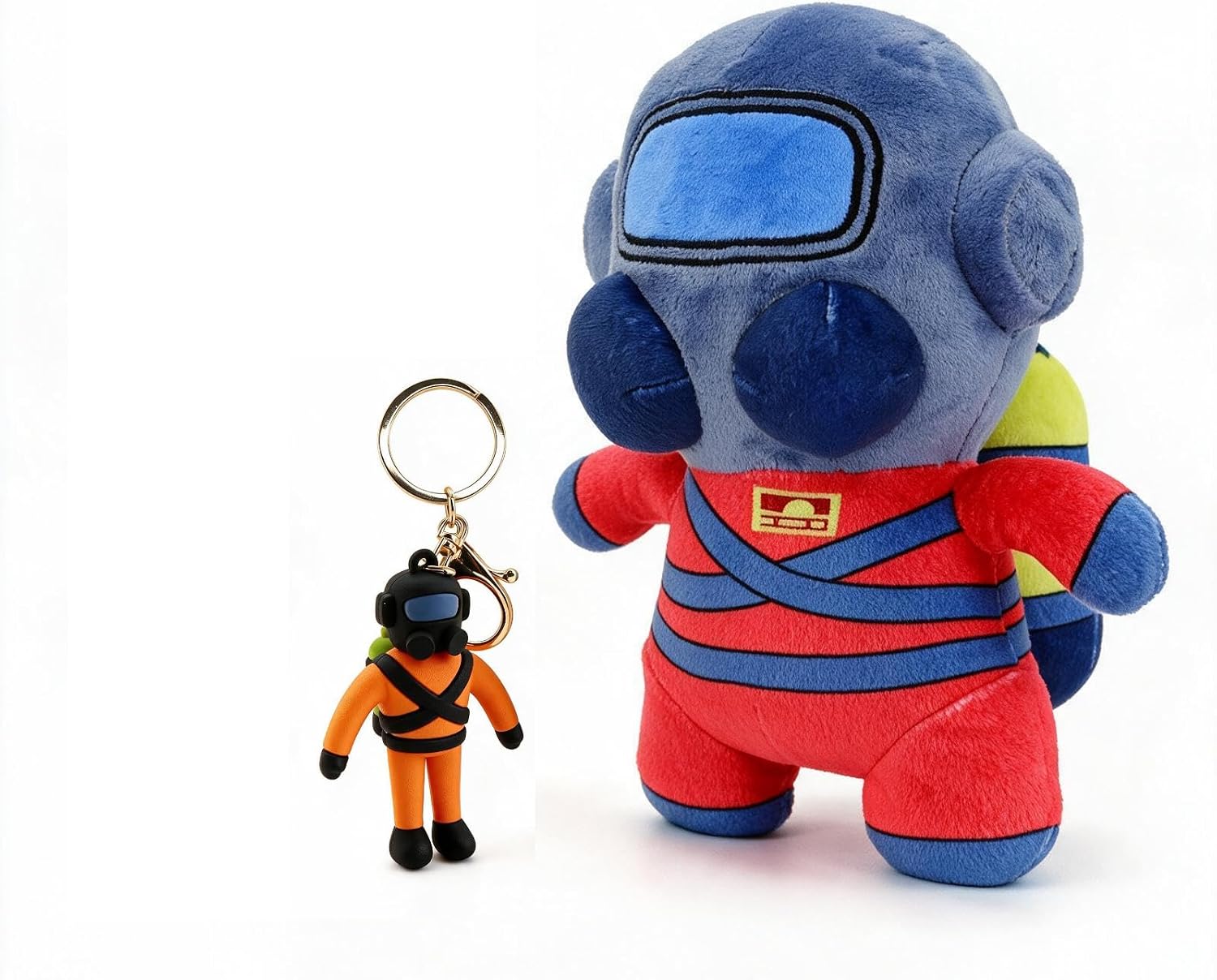 Lethal Company 10'' Plush Toy & 3D PVC Figure 3in Charm Keychain