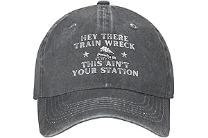 Funny Train Driver Hat - Train Truckers - Novelty Trucker Hat - Funny Dad Hat