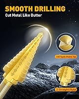 Vista 2 de COMOWARE HSS - Broca escalonada de titanio.