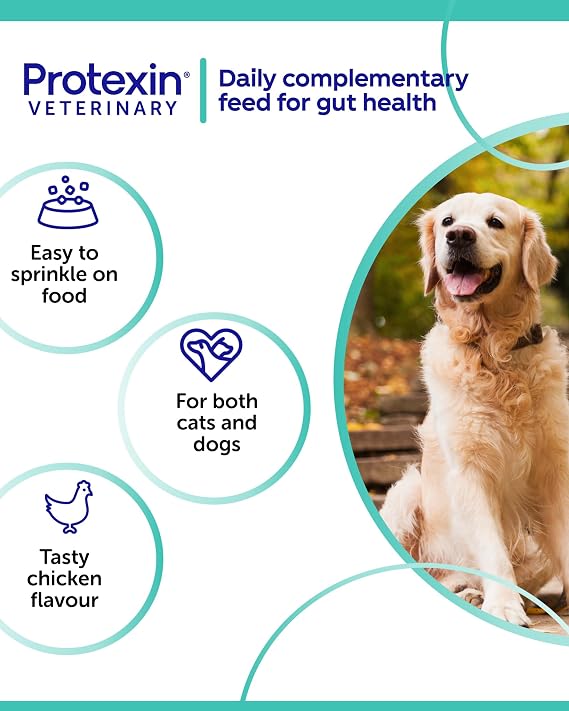 Pro-Kolin Enterogenic Gut Health Sachets for Cats and Dogs, Chicken Flavour, 60 Sachets