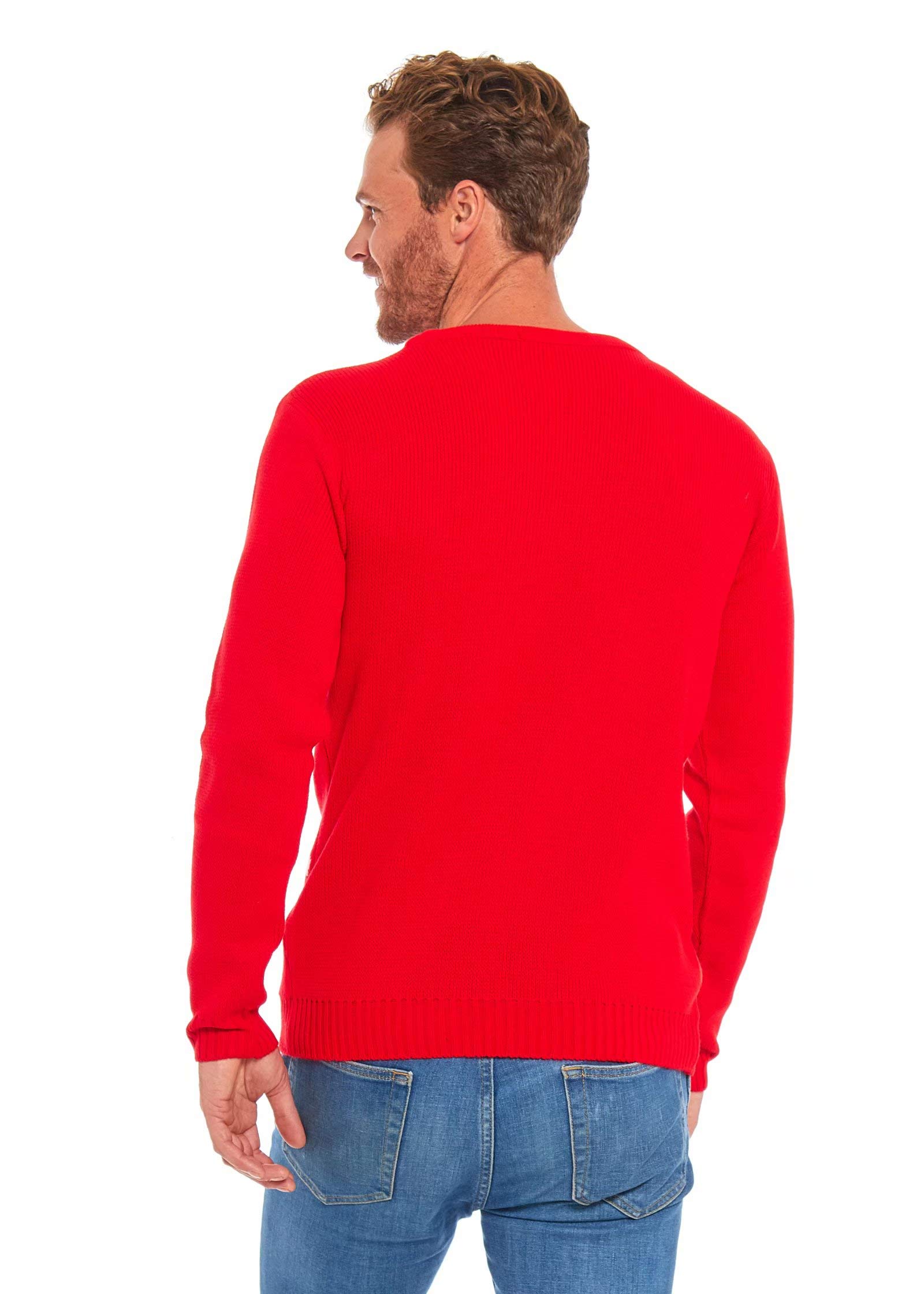 U Look Ugly Today Christmas Ugly Sweatshirt Men Women 3D Printing Santa Sweater Pull-Over Homme