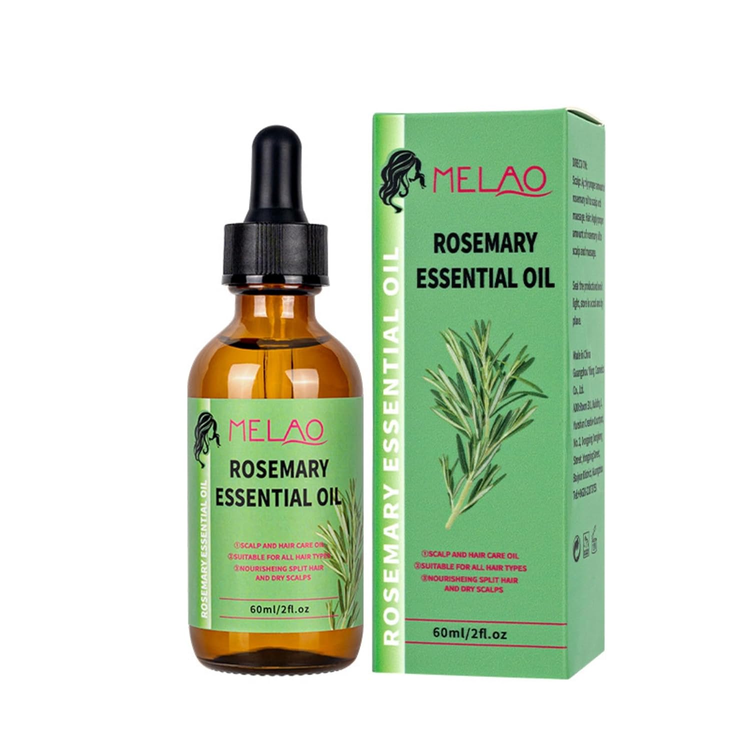 Organics Rosemary Mint Scalp & Hair Strengthening Oil for All Hair Types, 2 Ounce (2 FL Rosemary Mint Oil)