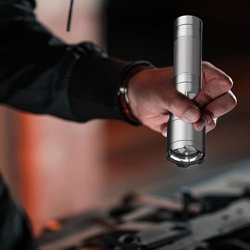 Miniatura 3 de Potente linterna, linterna LED de aleación de aluminio 5.6 x 1.4, pequeñas linternas recargables tipo C, impermeables, altos lúmenes para