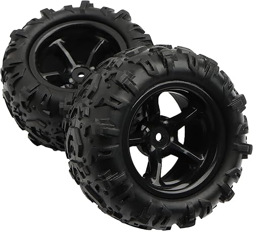 GDOOL 118 9300 RC Neumáticos Juego de ruedas PX9300-21 Accesorios Piezas de repuesto para 118 9300 9304 Camiones 300E 302E RC sin escobillas (2 disponible en Yaxa Peru