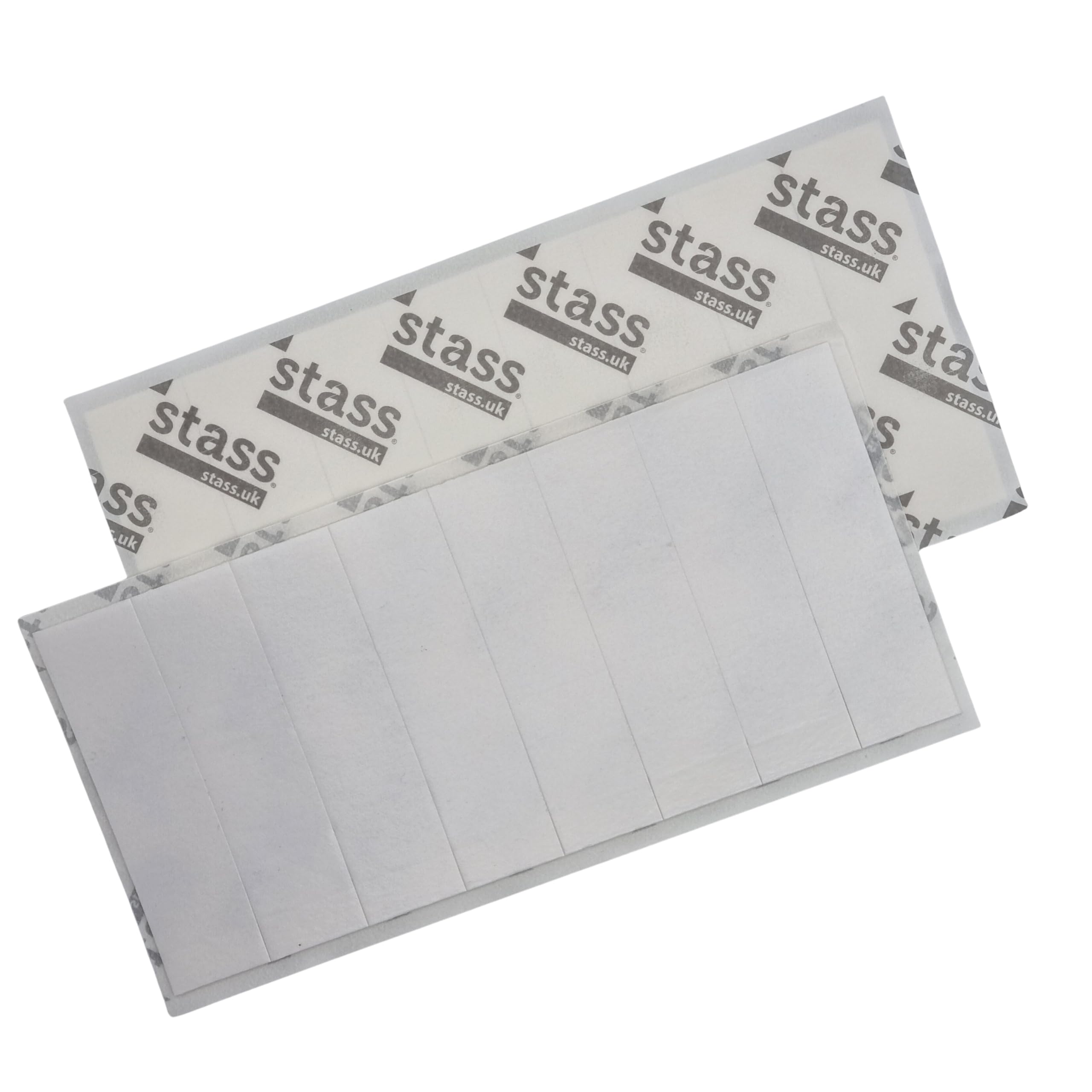 STASS 'PlateFit' Number Plate Sticky Pads (24 Pack), Extra Strong Double Sided Foam Adhesive Strips, Drill-Free Mounting Tape for UK Registration/Licence Plates, Weatherproof - 4