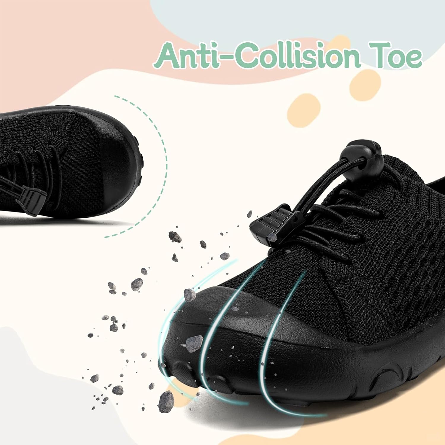 Toddler Shoes Boys Girls Slip On Tennis Walking Kids Breathable Sneakers