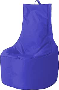 13CASA Pouf En Nylon Fuchsia - Grand Pouf Confortable 120x80 Cm, Idéal Salon Et Détente