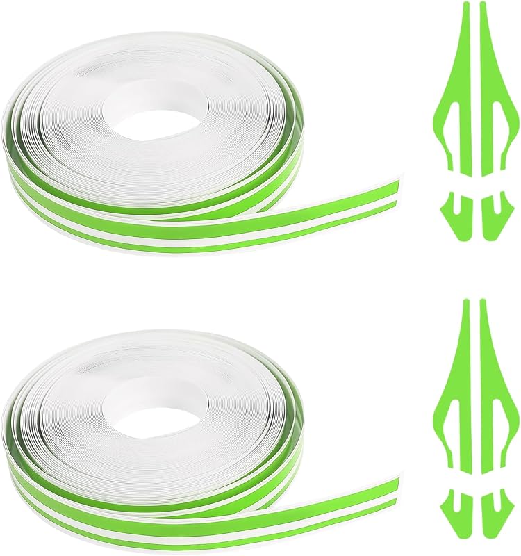 Fita Decorativa Automotiva Pinstriping ongfuwu Verde em Vinil – 2 rolos de 9,75 m
