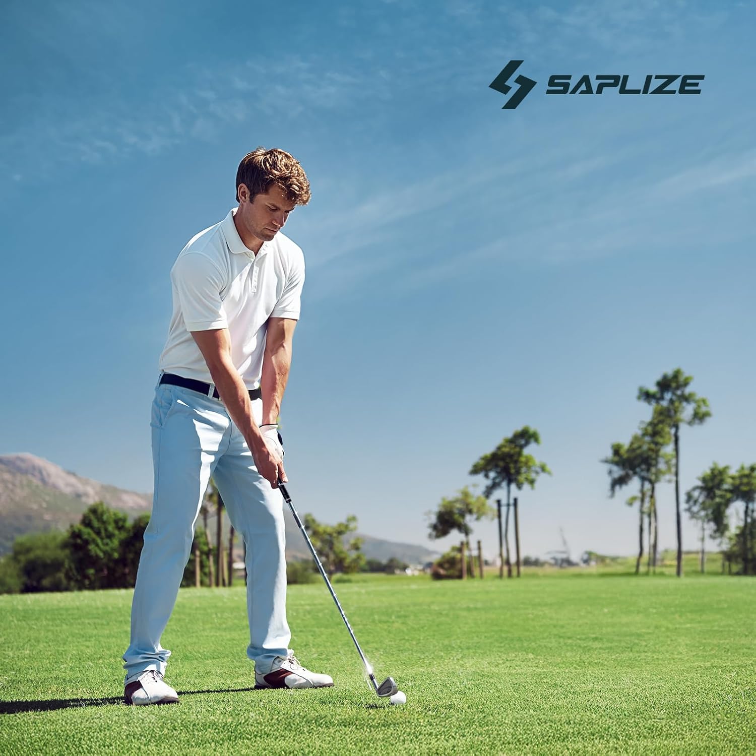 SAPLIZE Midsize Golf Grips 13 Pack – Wrap-Style Tacky Rubber Grips for Enhanced Control, Anti-Slip & Vibration Reduction – All-Weather Durable – Includes Full Regripping Tool Kit