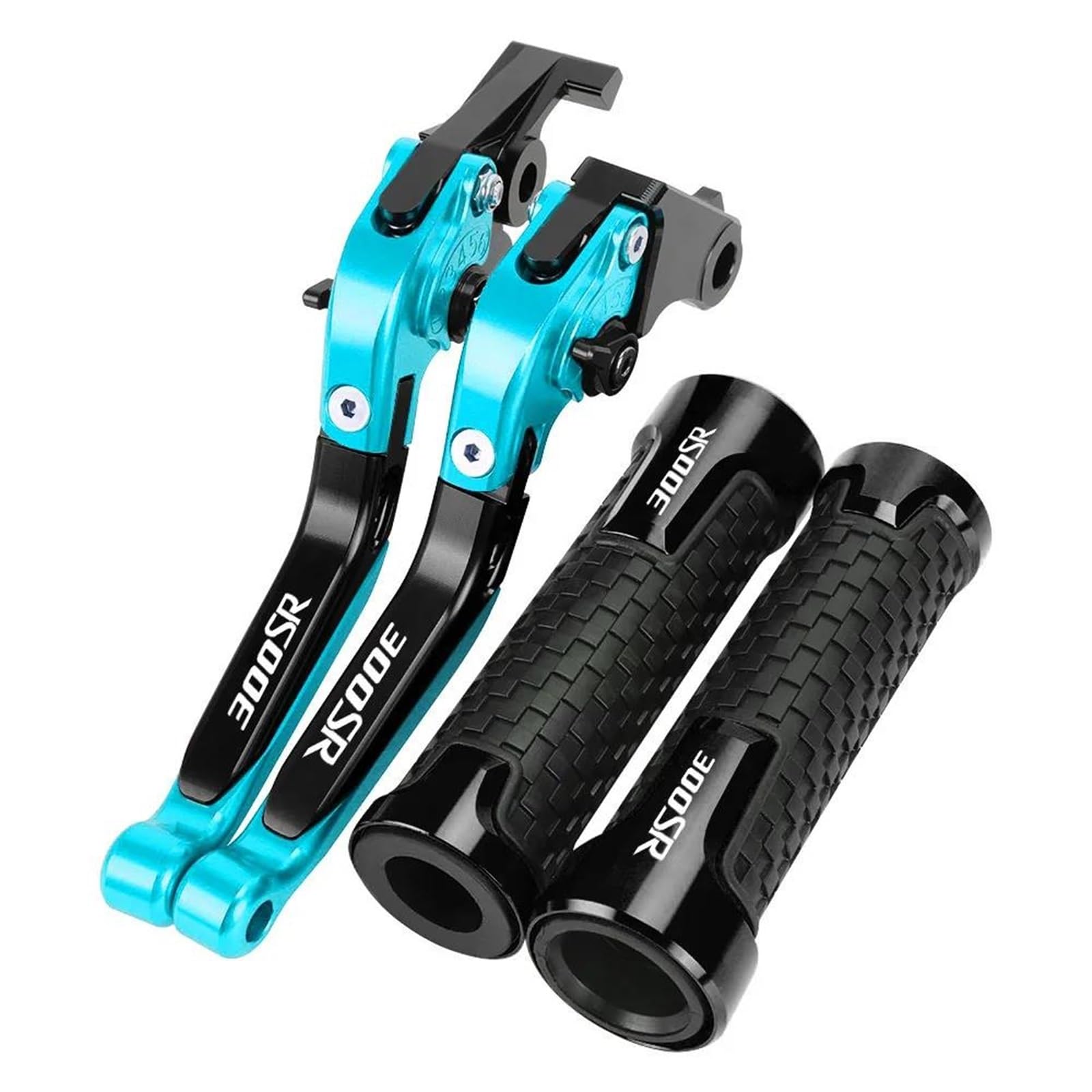 Gquikgw Blue 4 Replace Enhanced Riding Experience Motorcycle Brake Clutch Levers Handlebar Controls For Cfmoto 300Sr 2021-2023 300 Sr(Blue 4)