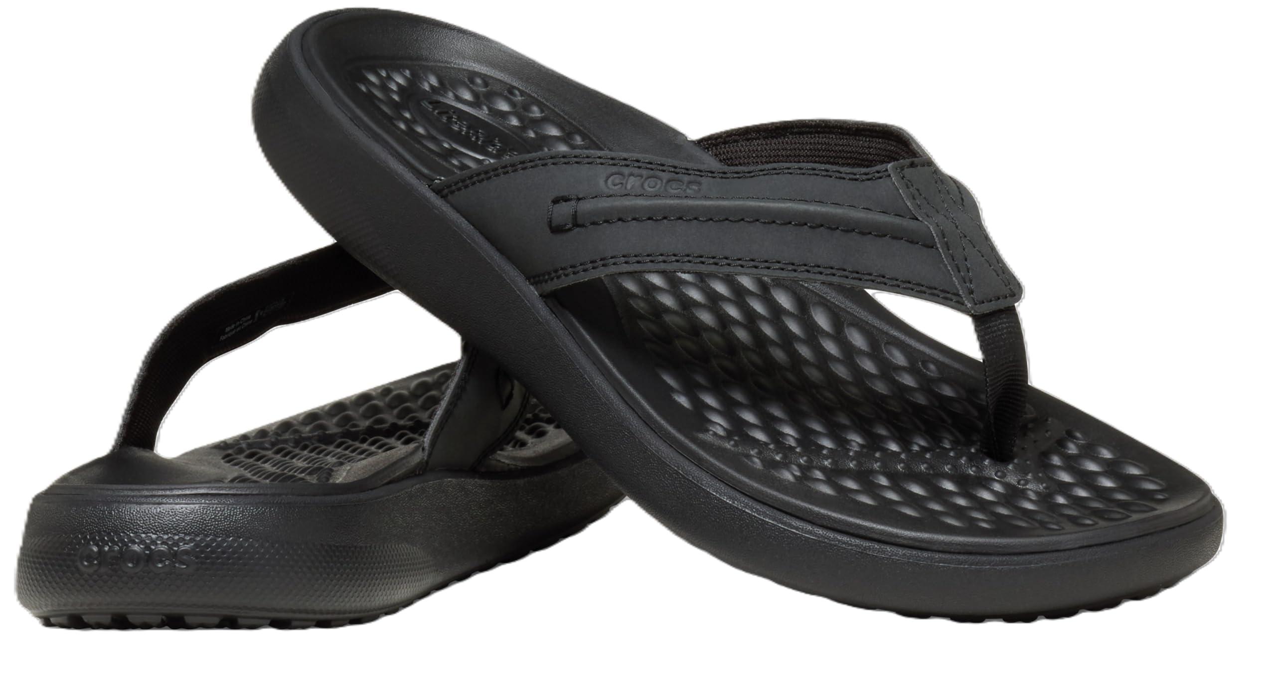 Image secondaire de Sandales Crocs Yukon Vista II pour Homme - Confort Noir