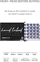 Vista 2 de KPREPUBLIC Domikey - Interruptor de mar profundo, RGB SMD, interruptor lineal oceánico de 1.65 oz 1.47 oz (1.48 oz, 1.83 oz), teclado mecánico mx