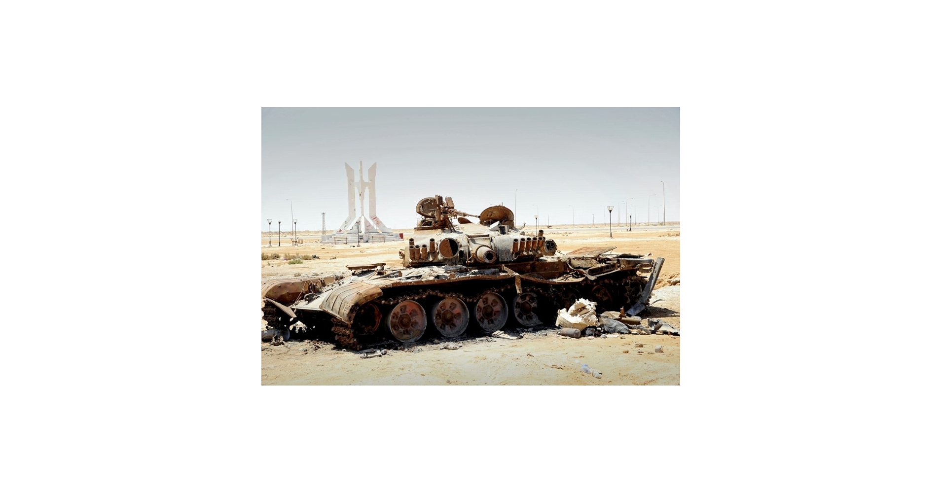 Amazon.com: Posterazzi A T-80 tank destroyed Poster Print by NATO