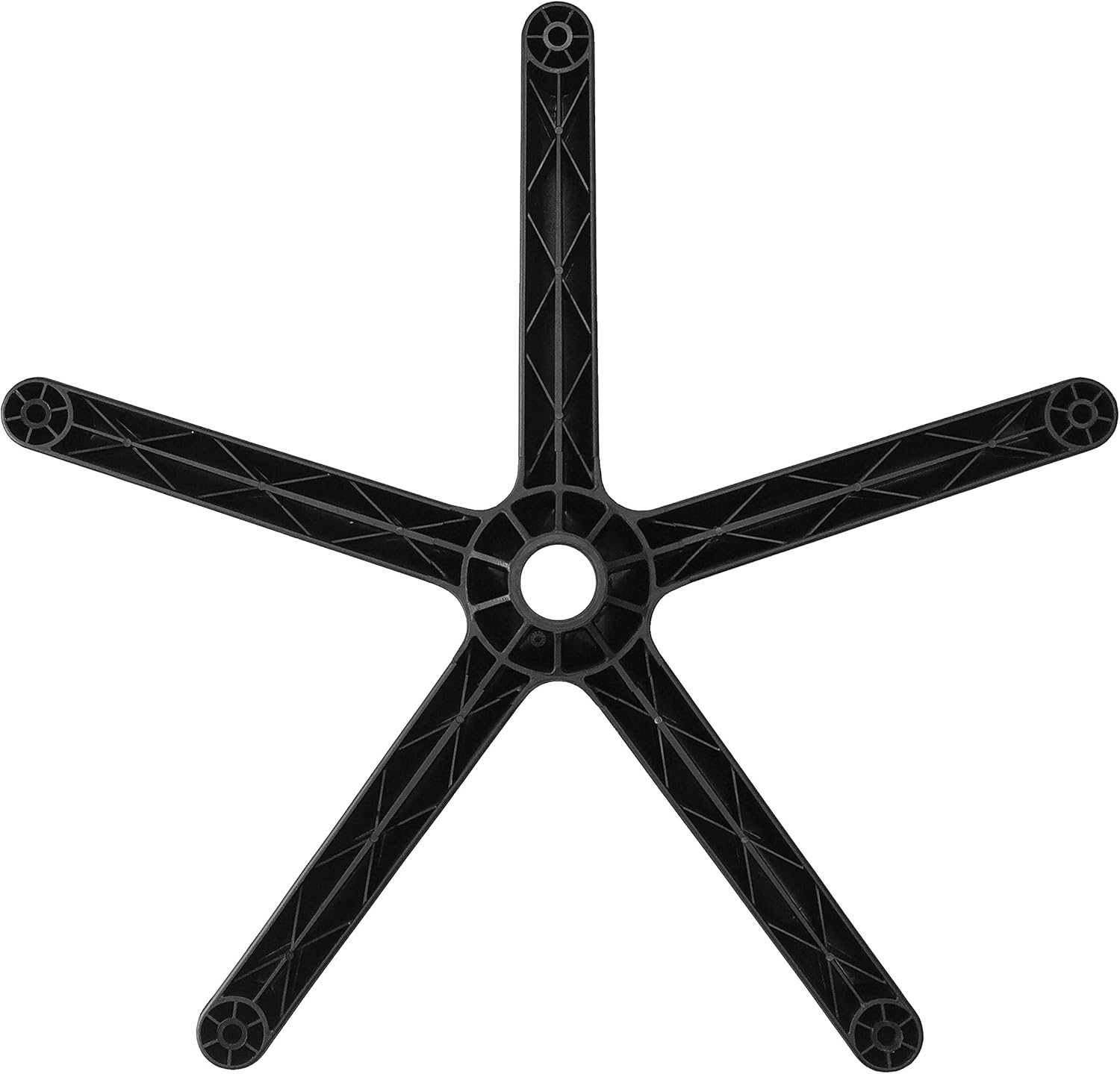 28" Replacement Plastic Office Chair or Stool Base - Made in USA - S4121-1