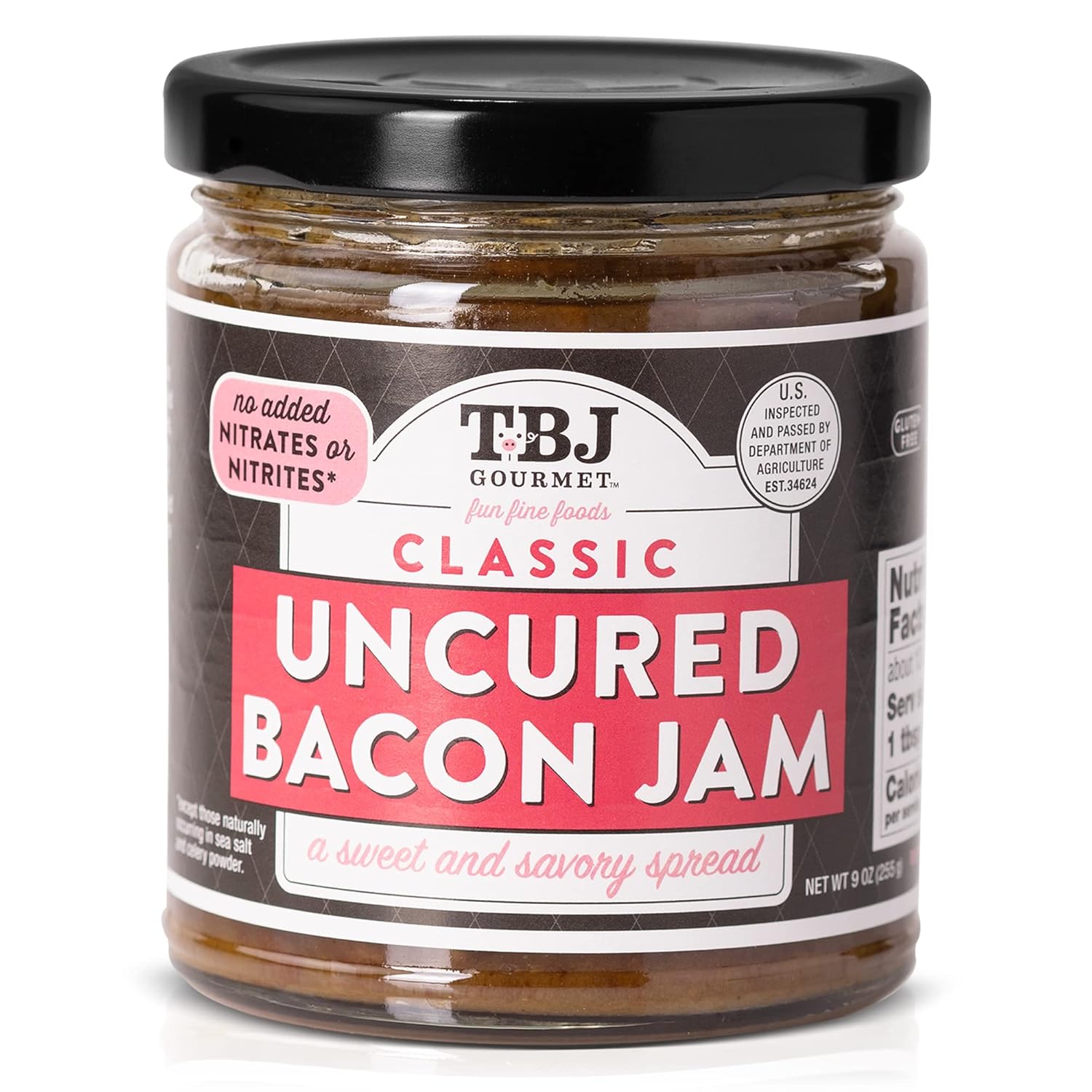 TBJ Gourmet Classic Bacon Jam Original Recipe Bacon