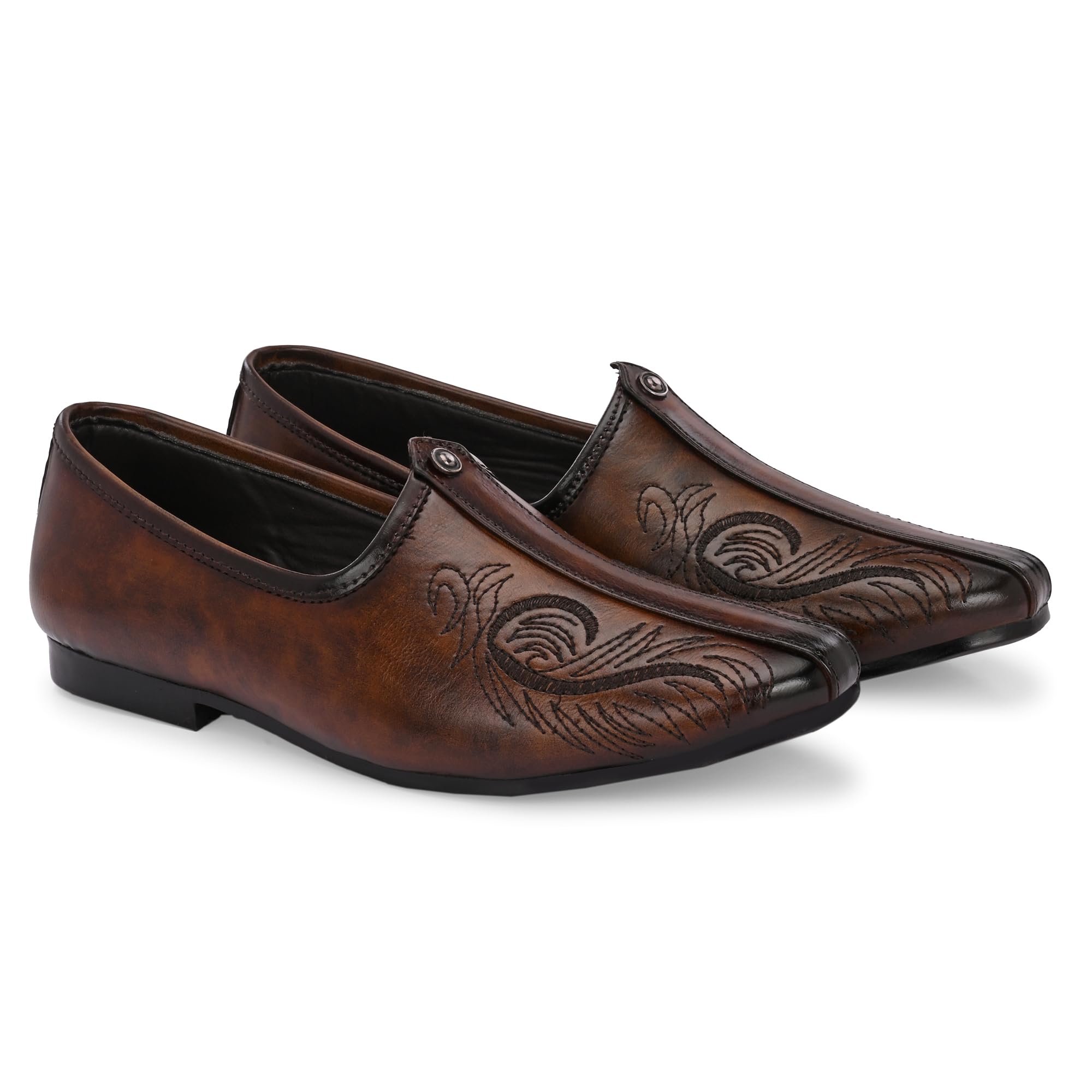 vellinto Ashfaq Cool Rajasthani Ethnic Juttis for Men ll Mojaris for Men for Men-picture-50