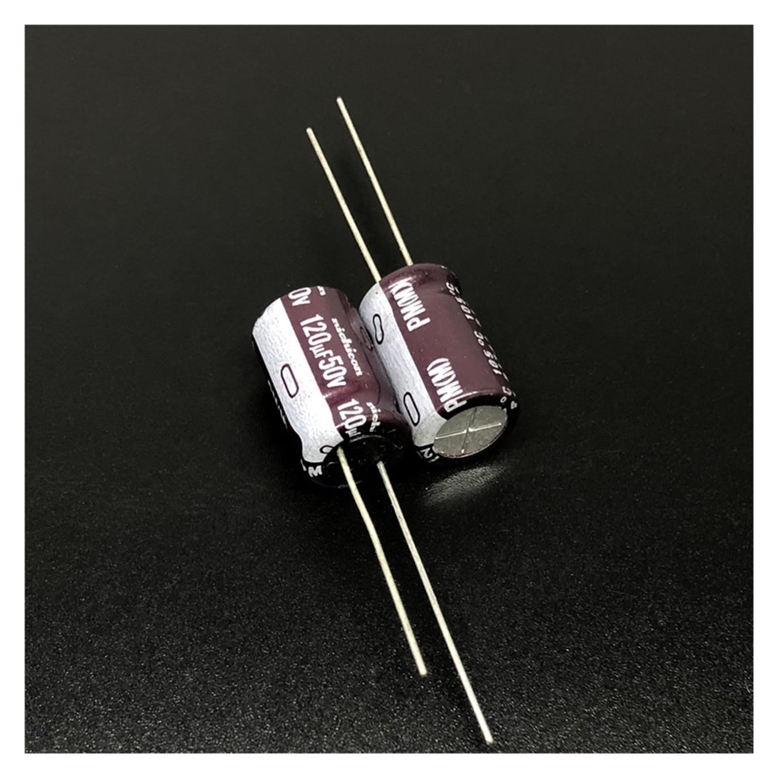Condensateur électrolytique 120uF 50V PM haute durabilité 10x16mm