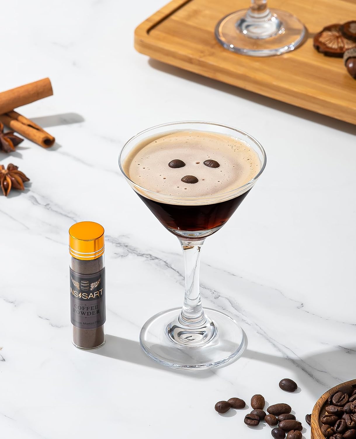 Espresso Martini Gift Kit - All-in-One Cocktail Maker with Espresso Mix & Bar Tool, Ideal Gift for Women, Coffee Lovers, Cocktail Enthusiasts