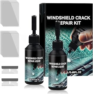 2 Stück Steinschlag Reparaturset Windschutzscheibe,Steinschlag Reparaturset