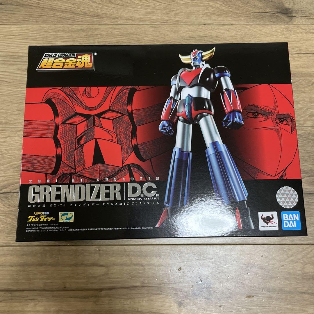 未開封保管品 超合金魂 GX-76 グレンダイザーD.C. フィギュア 超合金魂 GX-76グレンダイザーD.C.」のアニメカラーバージョンが3月26