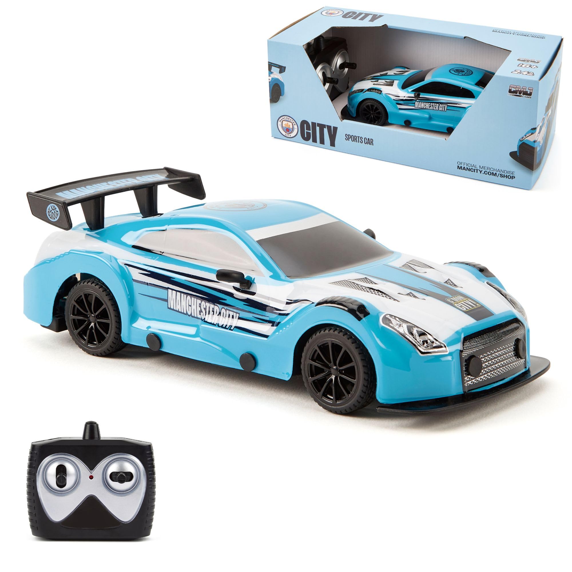 Manchester City FC Remote Control Sports Car