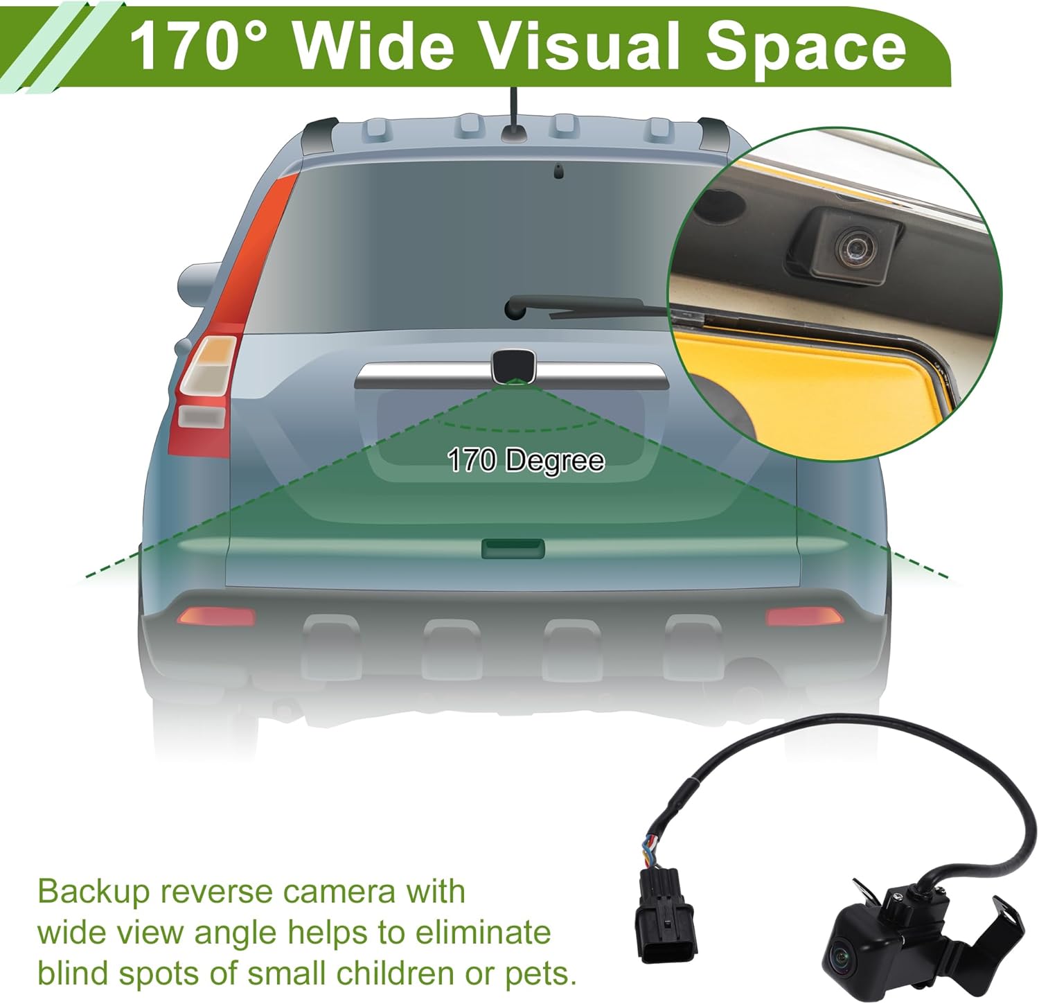 Car Park Assist Camera Rear View Backup Reverse Camera for Kia Sorento 2.4L 3.3L 2019 2020 No.99240-C6500/99240-C6501/99240C6500/99240C6501