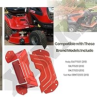 Vista 3 de 783-06424A-0638 - Cubierta protectora de correa de polea de husillo de cubierta compatible con MTD & Troy-Bilt & Craftsman cortacésped con cubiertas