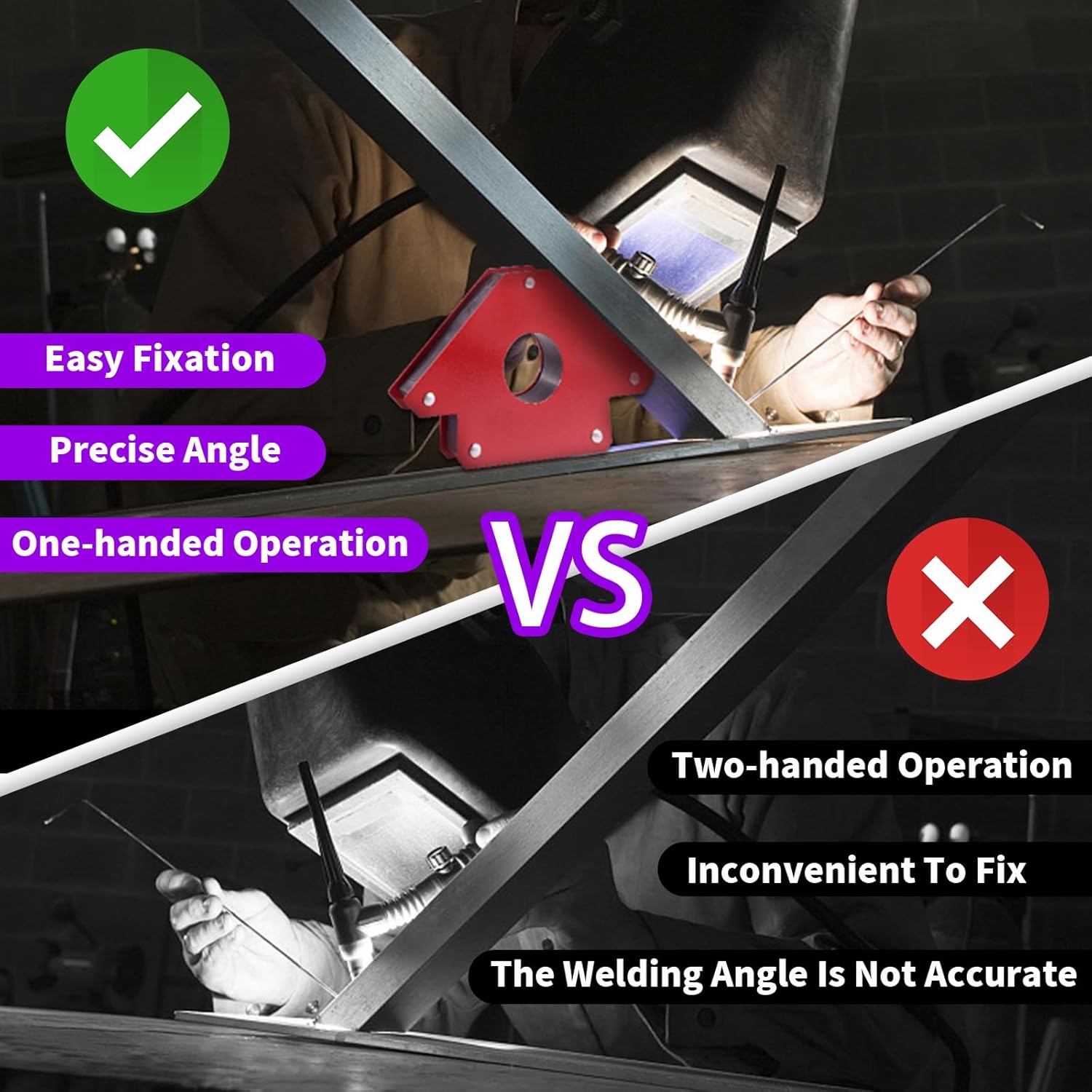 Swpeet Welding Electrode Holders Mig Welder (4 Inch)